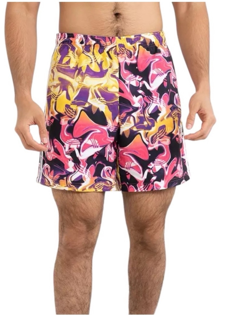 Adidas Originals Pool Party Swim Shorts AND Tank Top Tropical Print NWOT Men's M - Picture 2 of 16